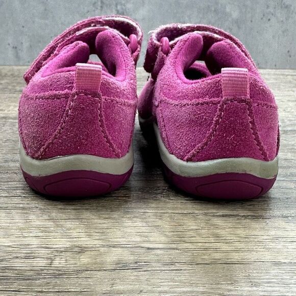 Merrell~Toddler Girl’s~Jungle Moc Burst 2 Pink Flower Shoes~Size 5 - Picture 5 of 10